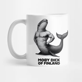 Moby Dick of Finland - Sea themed LGBT gift idea Mug